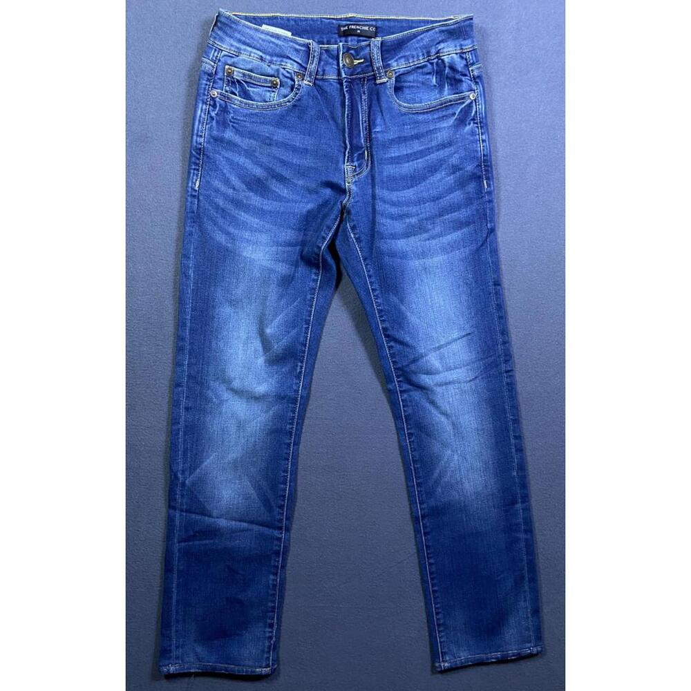 NWOT The Frenchie Co Mens Jeans 28 (28x28.5) Antibacterial Stretch Straight Tall
